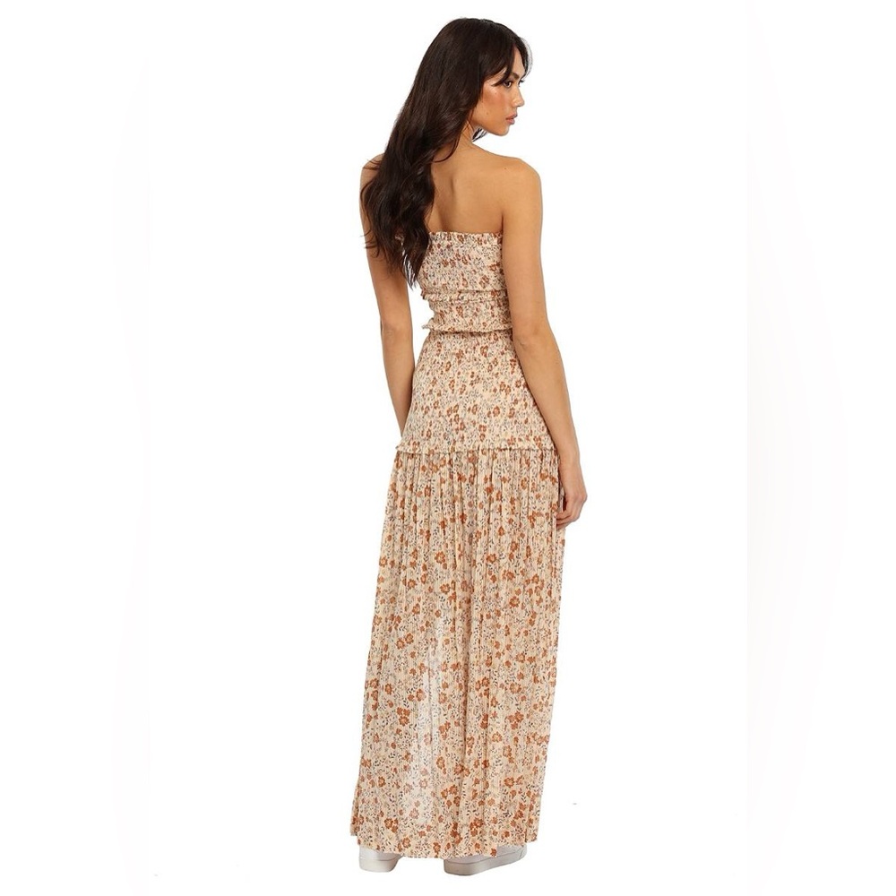 Bec and Bridge Janice Smocked Ruffle Maxi Dress Floral Romantic Size 4